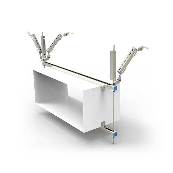 风管侧纵向抗震支吊架