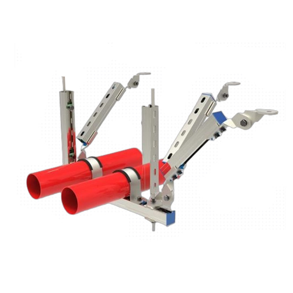 多管侧纵向抗震支吊架